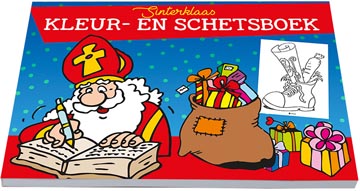 kleur-schets sint a4 12 afb