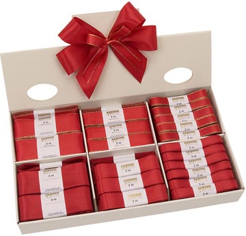 inpaklint kerst disp74 rood