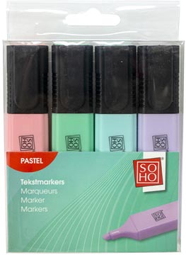soho markeerstift pastel 4x