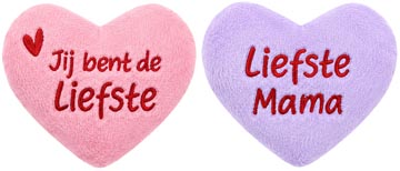 knuffelhart de liefste 12 cm
