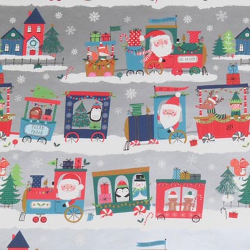 inpak 150mx50cm kersttrein