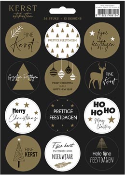 etiket kerst 36x