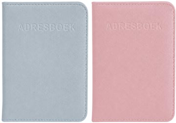 pastel adresboek 11x17cm
