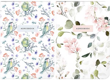 nature adresboek 9x13cm
