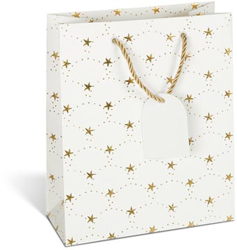 geschenkzak golden winter m