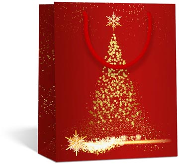 geschenkzak classic xmas m