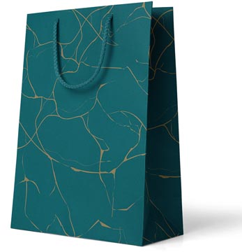geschenkzak lux petrol l