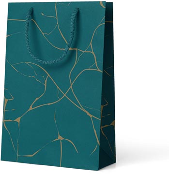 geschenkzak lux petrol m
