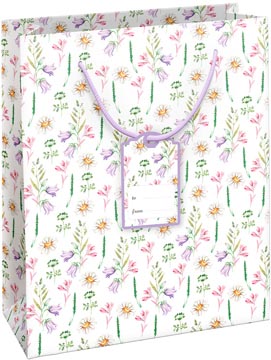geschenkzak floral l