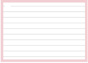 pastel flashcard a7 l 50x rose