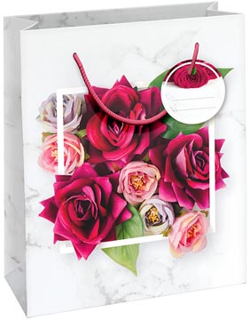 geschenkzak roses of love m
