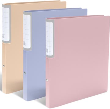 pastel 2 ringm pp a4 20mm ass