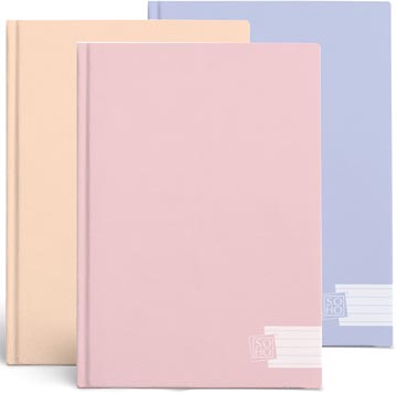 pastel schrift a4 hc 80v lijn
