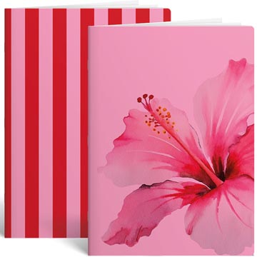 pink schrift a4 gelijnd 2x