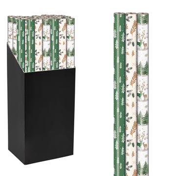 geschenkpap 70cmx2m kerst luxe