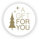 etiket 39mm 500x gift kerst