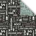 inpak 200mx30cm tekst zw-munt