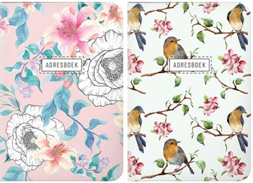 soho birds adresboek 11x17cm
