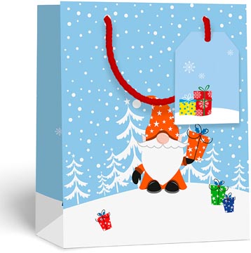 geschenkzak kerstman l