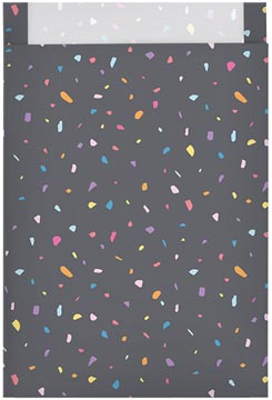 zakje 25x34cm 100x confetti gr