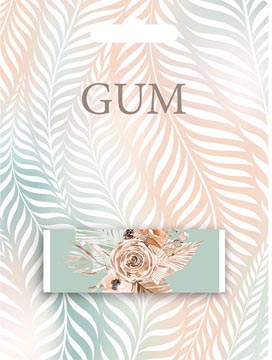 gum bloom 6,5x2cm