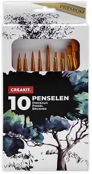 creakit penselenset 10x