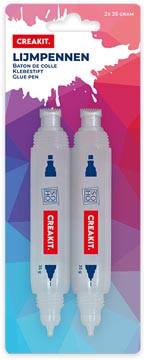 creakit lijmpen 35g transp bl2