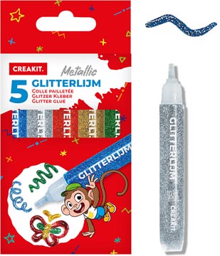 creakit lijmpen glitter bl5