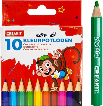 creakit kleurpotloden bl10