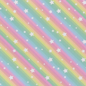 inpak 150mx50cm regenboog ster