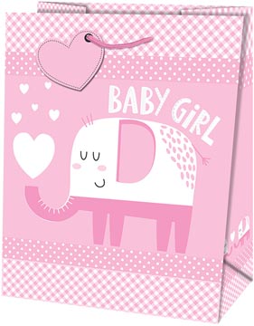 geschenkzak baby girl m