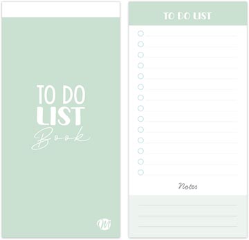 mila pastel to do list book