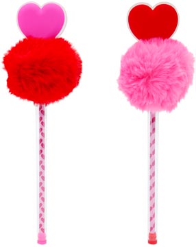 pompom hearts balpen