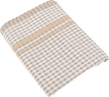 handdoek wafel 50x70cm beige pk3