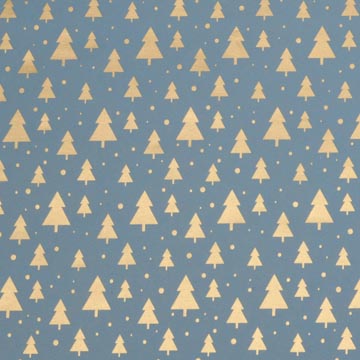 inpak 150mx30cm kerstboom blauw