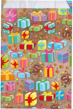 zakje 21x30cm 300x sint jute