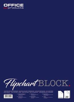 op flipchartblok 58x81 ger 20v