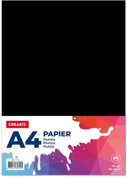 creakit papier a4 110g 100v zw
