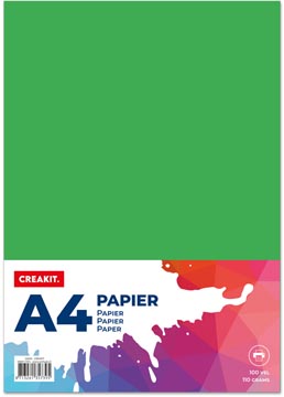 creakit papier a4 110g 100v gn