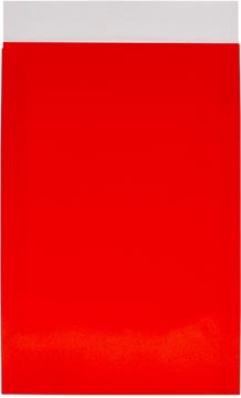 geschenkzak 12x19cm 200x rood