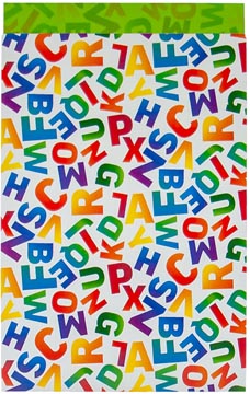 zakje 17x25cm 200x letters