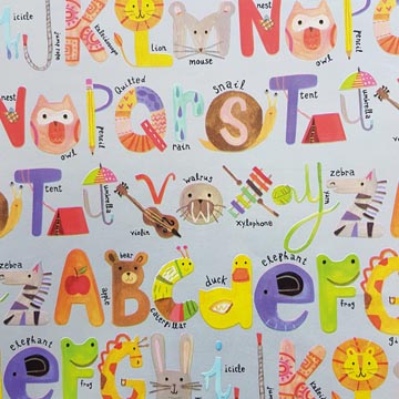 inpak 150mx50cm dierenletters