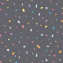 inpak 200mx30cm confetti grijs