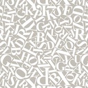 inpak 200mx30cm letters taupe