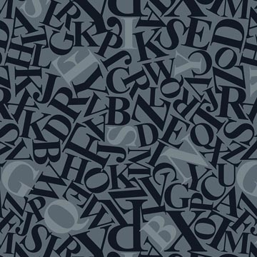 inpak 200mx30cm letters zwart