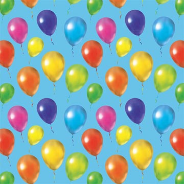 inpak 200mx30cm ballon l blauw