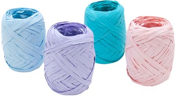 inpaklint raffia 20m assortie