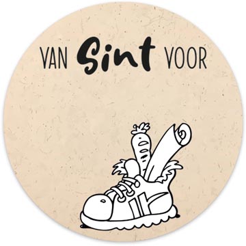 etiket 39mm 500x van sint voor