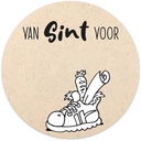 etiket 39mm 500x van sint voor