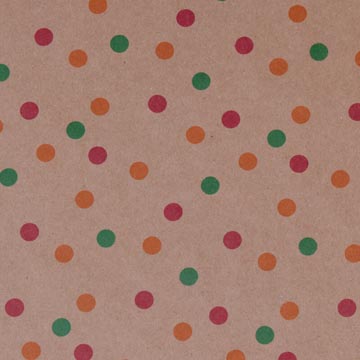 inpak 150mx30cm kraft stippen